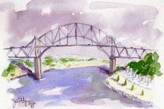 Sagamore Bridge, Cape Cod (8" x 10")