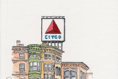 Citgo Sign, Boston (4" x 5")
