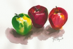 Apples No.1 (8" x 10")