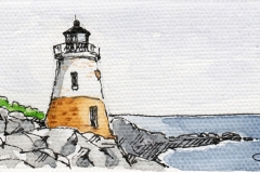 Lighthouse No.1  (2.5" x 4")